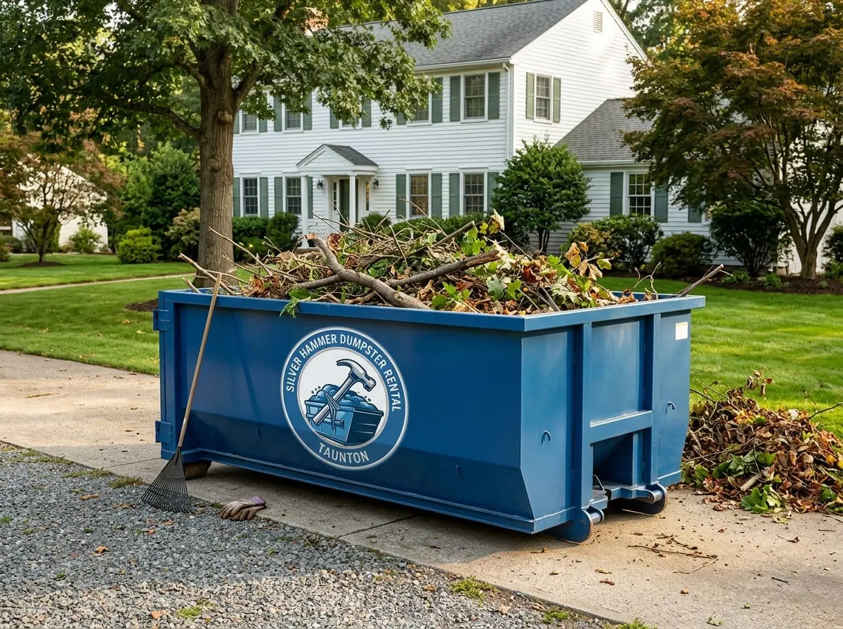 Yard Waste Dumpster Rental in Taunton, MA